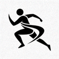 乐竟体育官方Logo，蓝色盾形运动标志，代表专业与可靠的体育平台